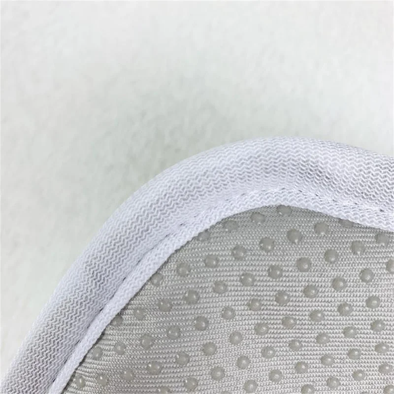 DT-90x45-1S 45 x 110cm USB Heated Integrated Backrest and Seat Cushion Faux Rabbit Fur 5 Temperature Levels Fast Heating Pad - Grey