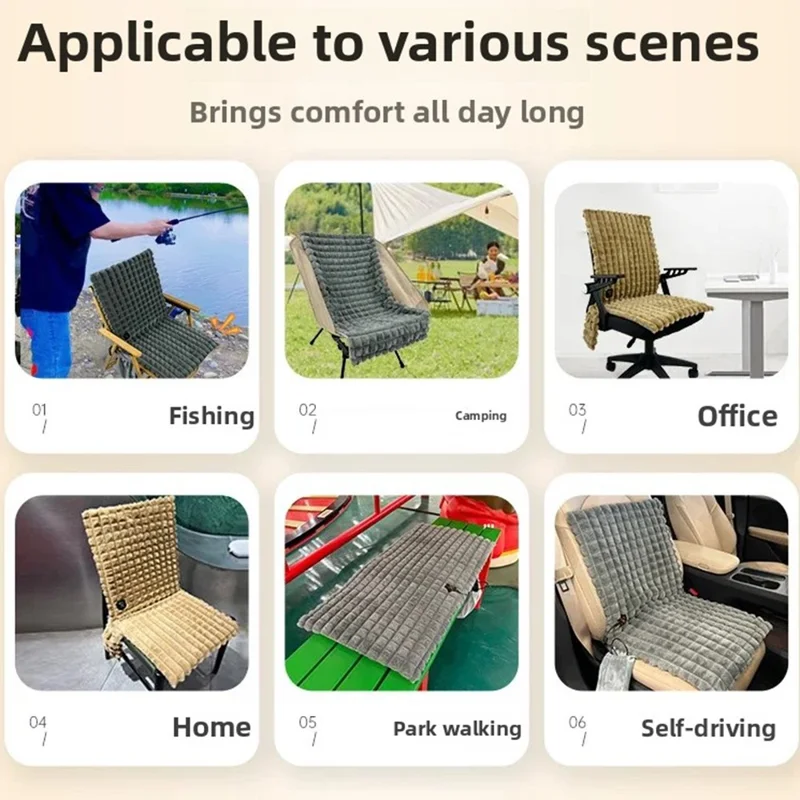 DT-90x45-1S 45 x 90 cm Poduszka grzewcza z fałszywego futra króliczego, 3 poziomy temperatury, poduszka grzewcza zasilana przez USB do biura, samochodu, użytku zewnętrznego - Szary