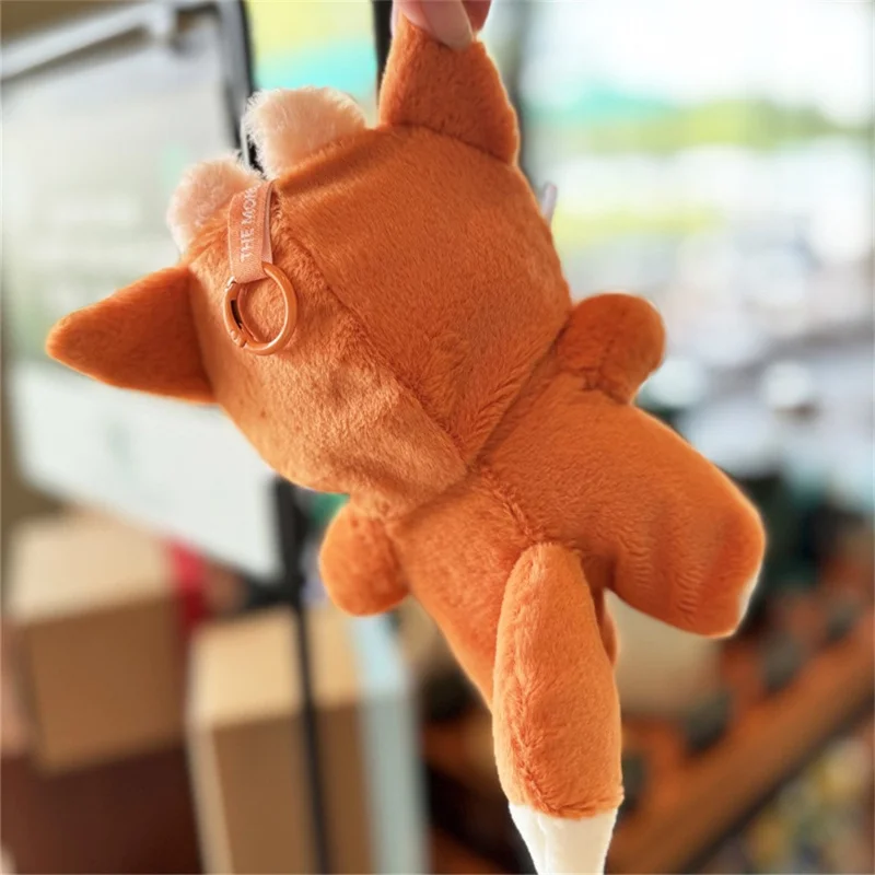 For Labubu Gen 1  /  2  /  3 17cm Mini Figurine Cute Cartoon Animal Theme Plush Jumpsuit Doll Outfit Gift - Fox