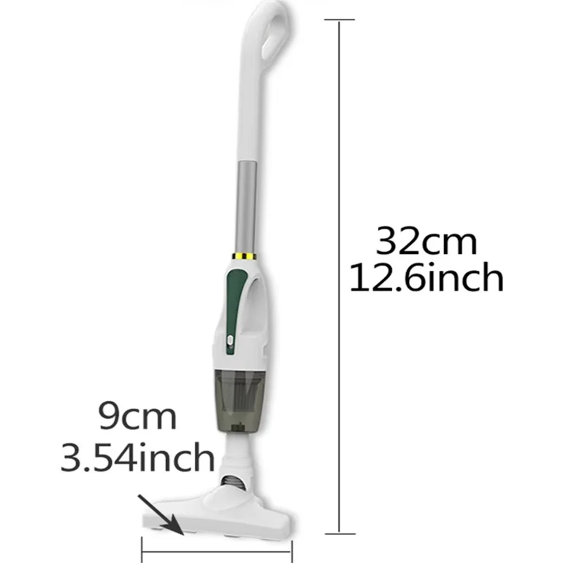 7.4V Cordless Handheld Vacuum Cleaner for Bed Carpet Sofa Pet Hair Dust Mite Removal Device
