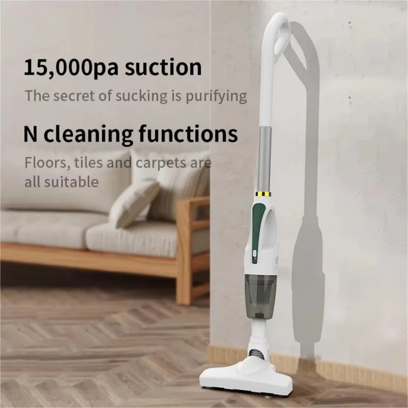 7.4V Cordless Handheld Vacuum Cleaner for Bed Carpet Sofa Pet Hair Dust Mite Removal Device