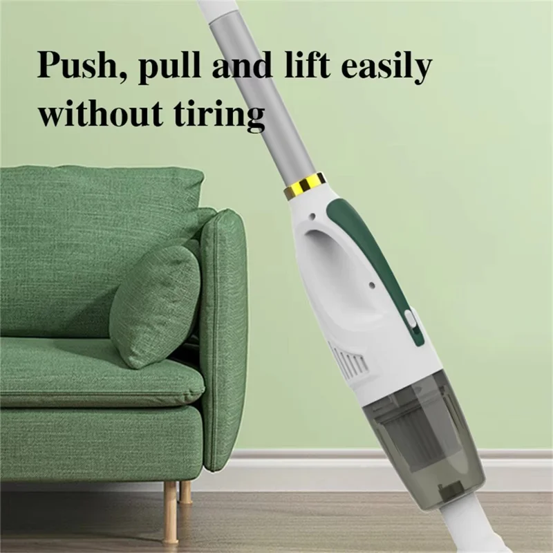 7.4V Cordless Handheld Vacuum Cleaner for Bed Carpet Sofa Pet Hair Dust Mite Removal Device