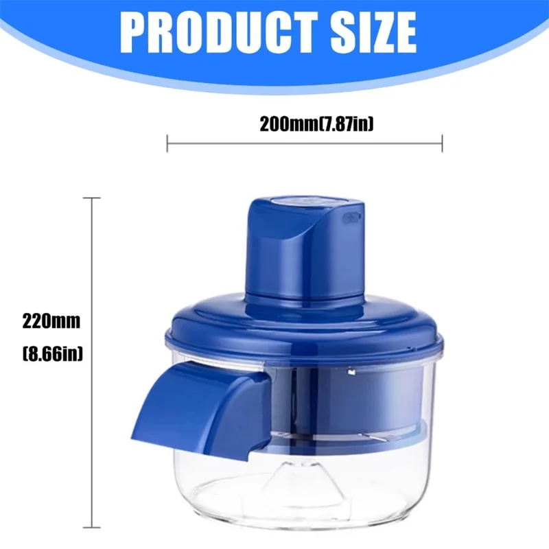 50W Motor Automatic Grape Peeler Machine, Electric Garlic & Cherry Tomato Peeler Skin Remover (BPA Free, No FDA)