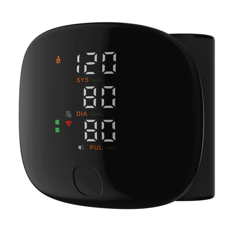 LCD Display Smart Wrist Blood Pressure Monitor Voice Broadcast Electronic Sphygmomanometer