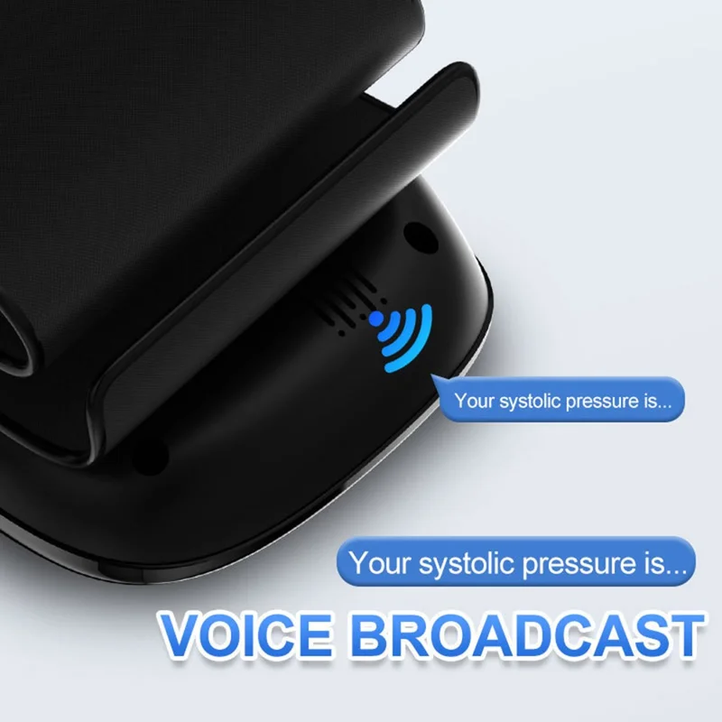 LCD Display Smart Wrist Blood Pressure Monitor Voice Broadcast Electronic Sphygmomanometer