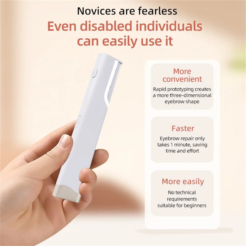 MD12 3 Speed Settings Hair Remover for Face Body Rechargeable Electric Shaver Eyebrow Trimmer Gift