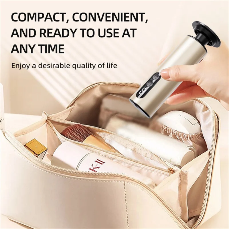 FR12 Mini Electric Foot Callus Remover 9 Speed Settings Dead Skin Remover Pedicure Tool Gift - Champagne