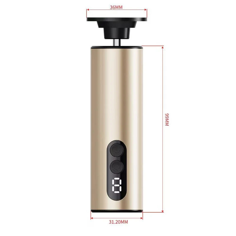 FR12 Mini Electric Foot Callus Remover 9 Speed Settings Dead Skin Remover Pedicure Tool Gift - Champagne