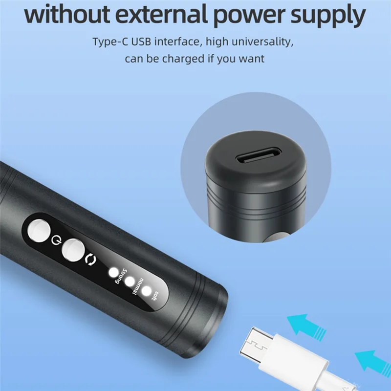 HX-08 Electric Nail File Portable Manicure Drill Grinding Machine Gift 3 Speed Settings for Home / Salon