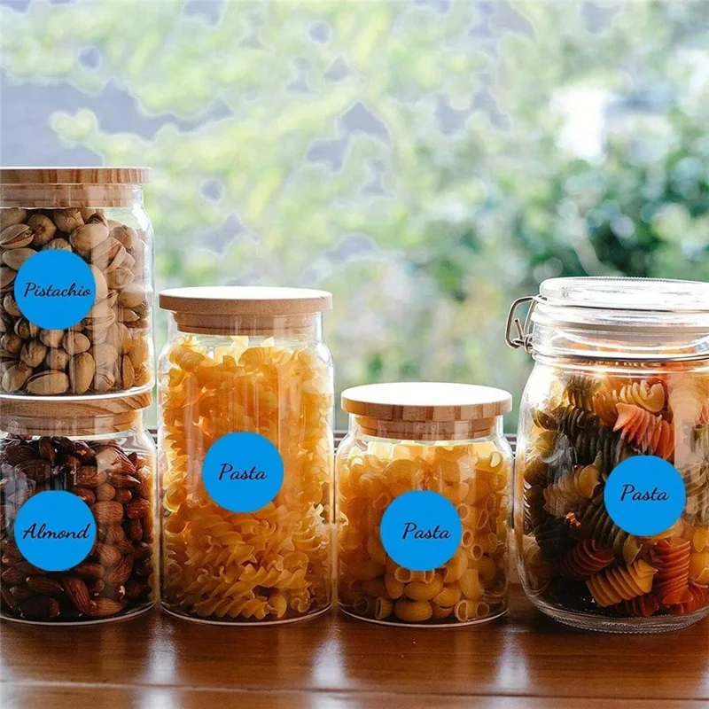 500 stuks/rol Ronde Sticker Verwijderbare Zelfklevende Labels voor Organisatie, Codeer- en Etiketteringsdoeleinden - C515