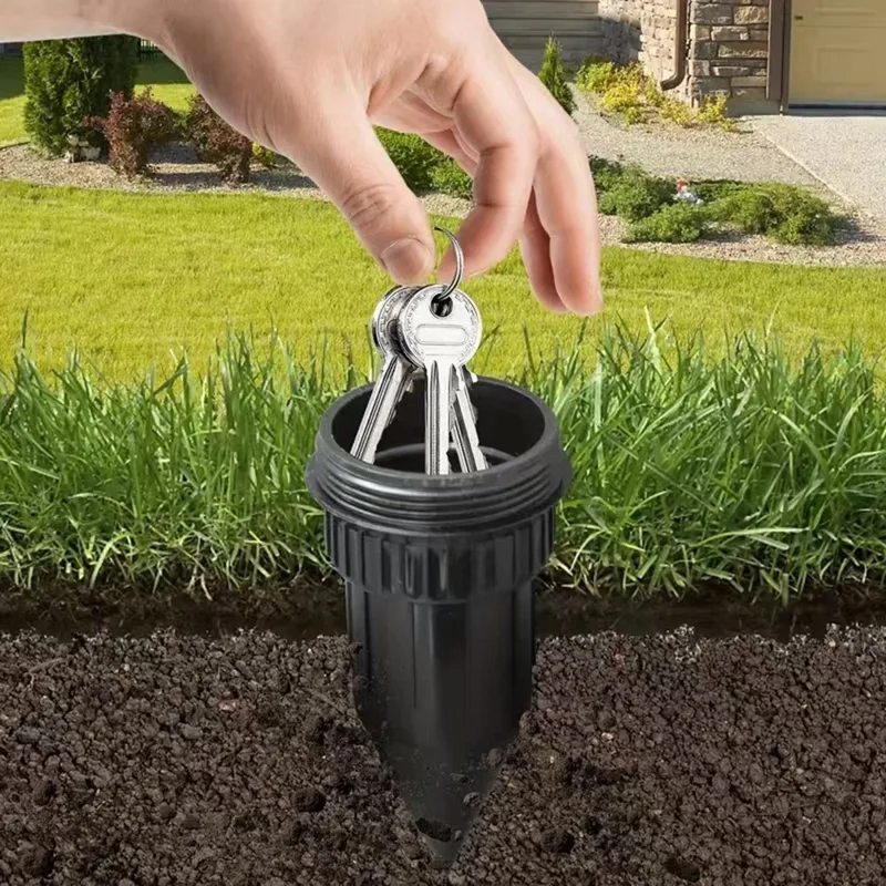 Realistic Sprinkler Head Key Hider Secret Storage Container for Outdoor
