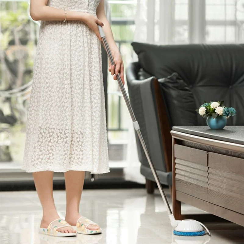 WV-981 Draadloze Window Cleaning Robot Handheld Elektrische Dweil voor Glasdeur Vloer Plafond - Geelgroen