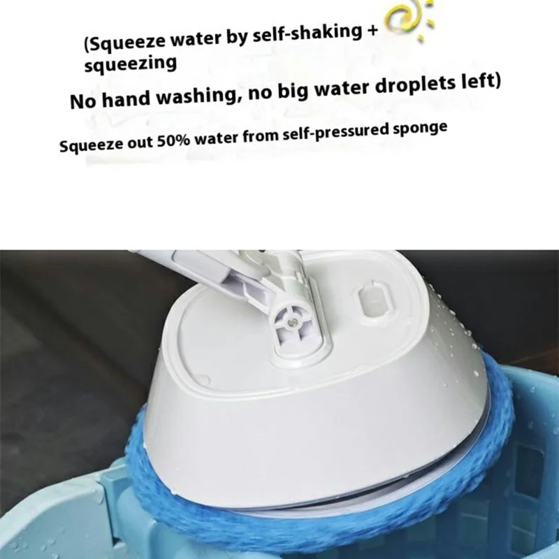 WV-881 Electric Window Cleaner Wireless Remote Control Mop Floor Cleaning Machine for Home - Green