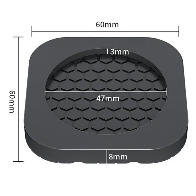 4 st tvättmaskinsfötter med antislip och vibrationsdämpning för hushållsapparater, möbler, ljudreducering, stabil fotplatta