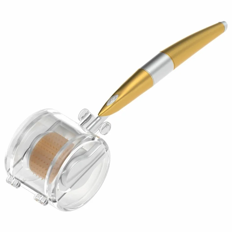 MDS192 Titanium Alloy Microneedle Derma Roller for Skin Rejuvenation Anti Aging Scar Treatment - 0.2mm