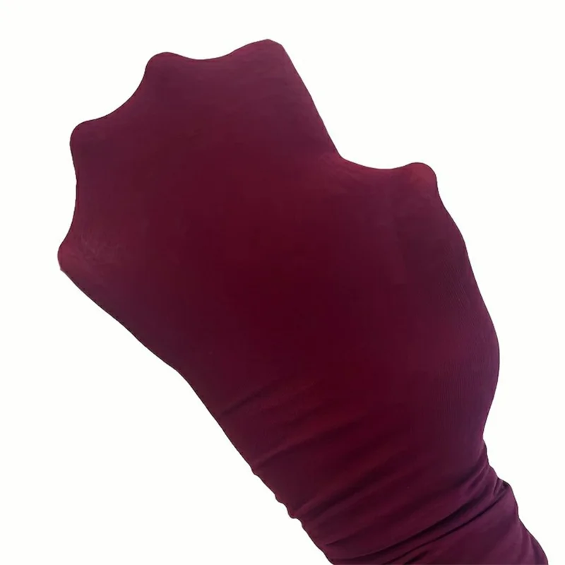 Forlængede 80D strømper til forår og sommer, symløse strømpebukser af fløjl med høje liv og anti-skridt – Angola rød