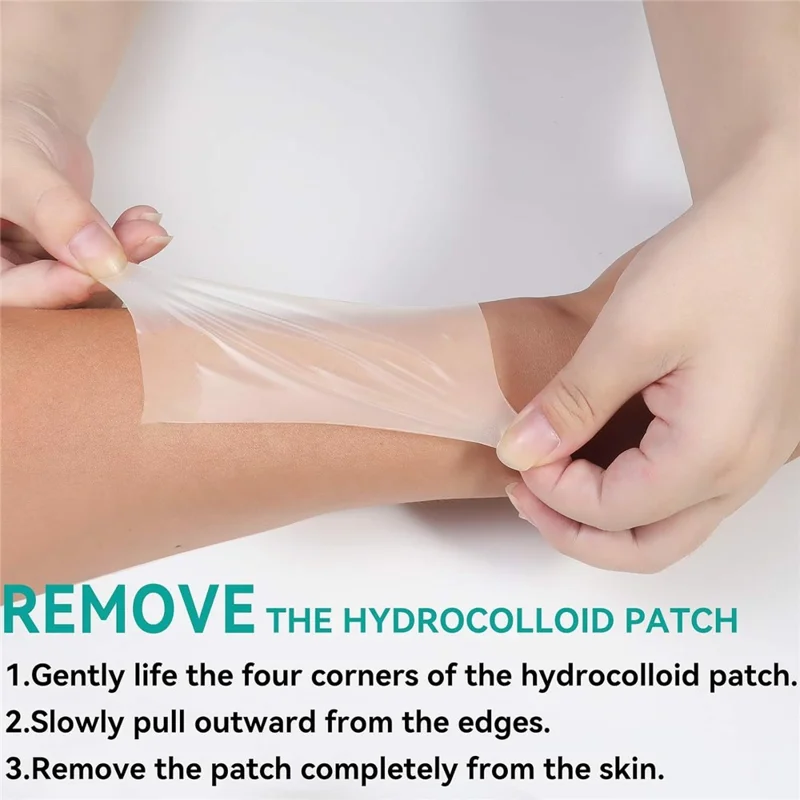 3.6m Length Hydrocolloid Wound Dressing Roll Medical Grade Absorbent Bandage for Wound Care, 5cm Width