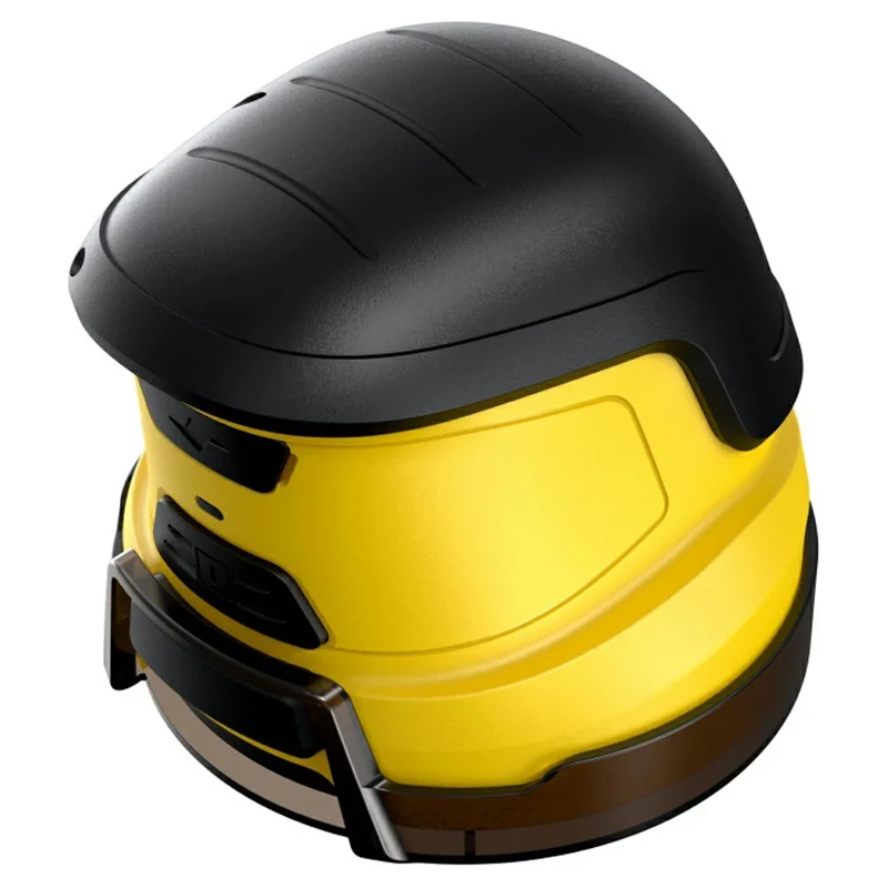 Quitanieves recargable por USB, raspador eléctrico de nieve para cristales de coche, herramienta de descongelación y limpieza - Amarillo