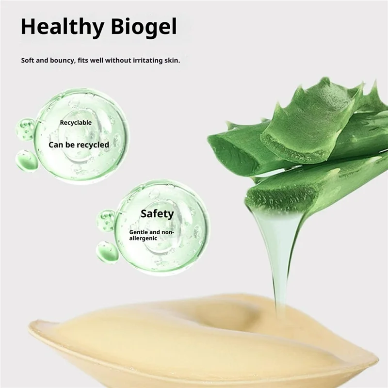 1 Para Trójkątne Wkładki do Biustonosza z Podwójnym Klejem dla Kobiet Niewidzialne Oddychające Wkładki Puszczające Piersi w Górze - A