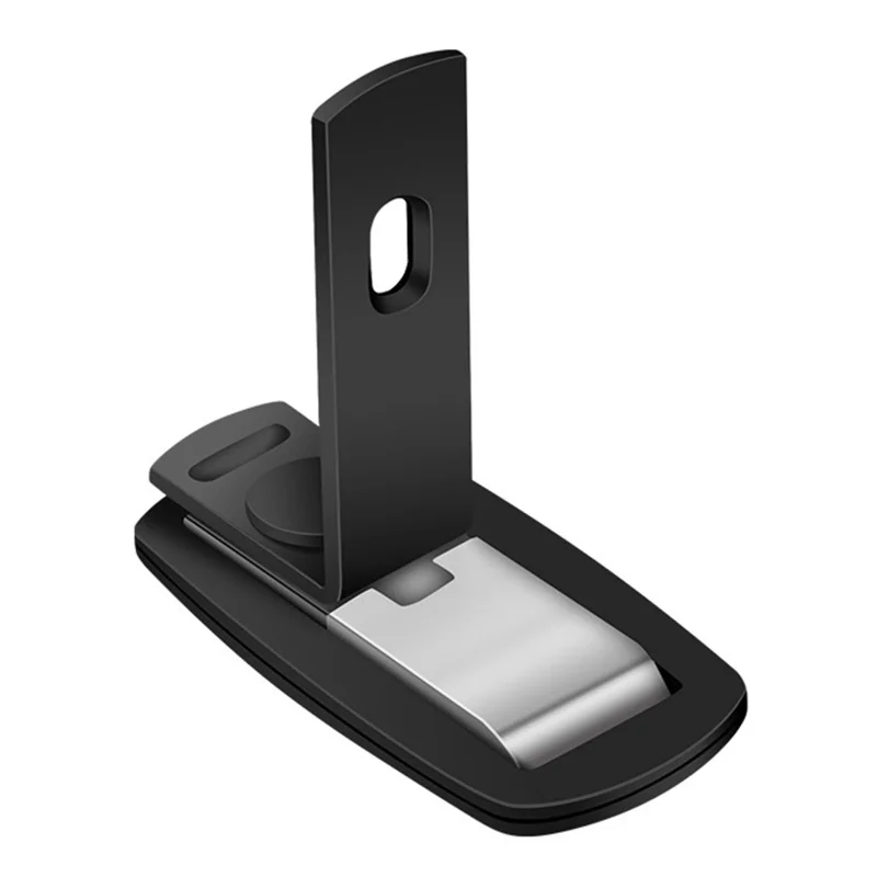 No Drilling Strong Magnet L-Shaped Doorstop Ultra Thin Floor Mount Magnetic Door Stopper