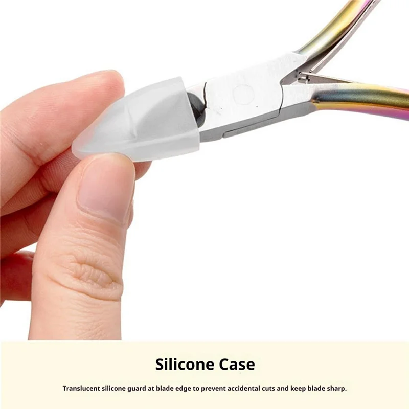 Ferramenta Profissional de Cuidados com Unhas Cortador de Cutículas / Cortador de Unhas / Ferramenta para Unha Encravada - Prata