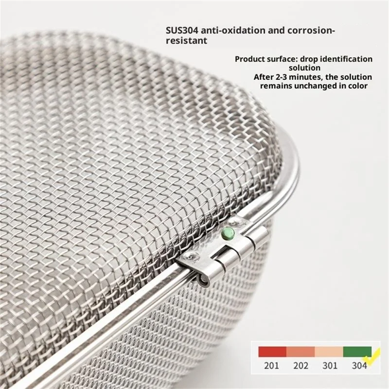 SUS304 Small Dishwasher Cutlery Storage Basket Rust Resistant Fast Drainage Cutlery Sterilizing Basket - Silver