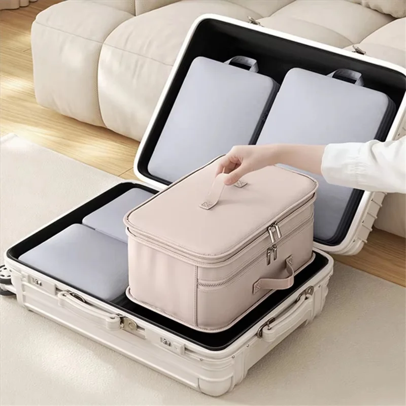 Polyester Hanging Bag 5 Layer Partition Storage Bag Large Capacity for Socks Shirts Jackets