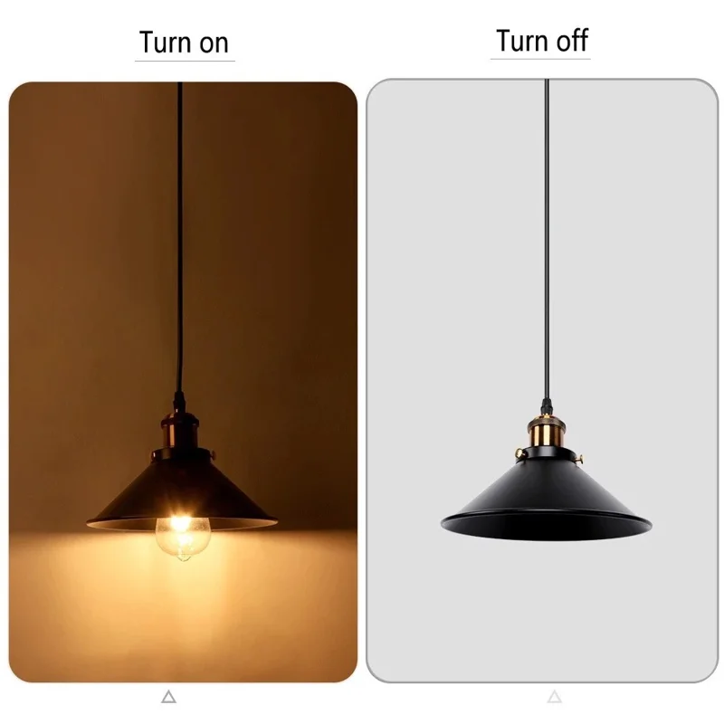 Lampe à Suspension Vintage à 3 Têtes pour Cuisine, Salle à Manger, Chambre à Coucher, Loft, Lampe à Suspension Russe Compatible avec Ampoule E27 (Sans Ampoule)