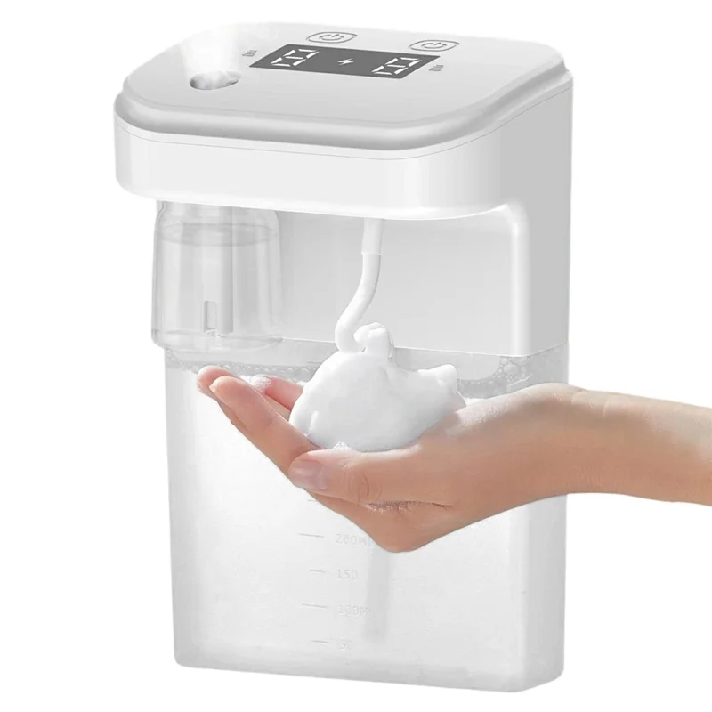 2 w 1 dozownik piankowy do mycia rąk z aromaterapią 450 ml, dozownik mydła z czujnikiem podczerwieni