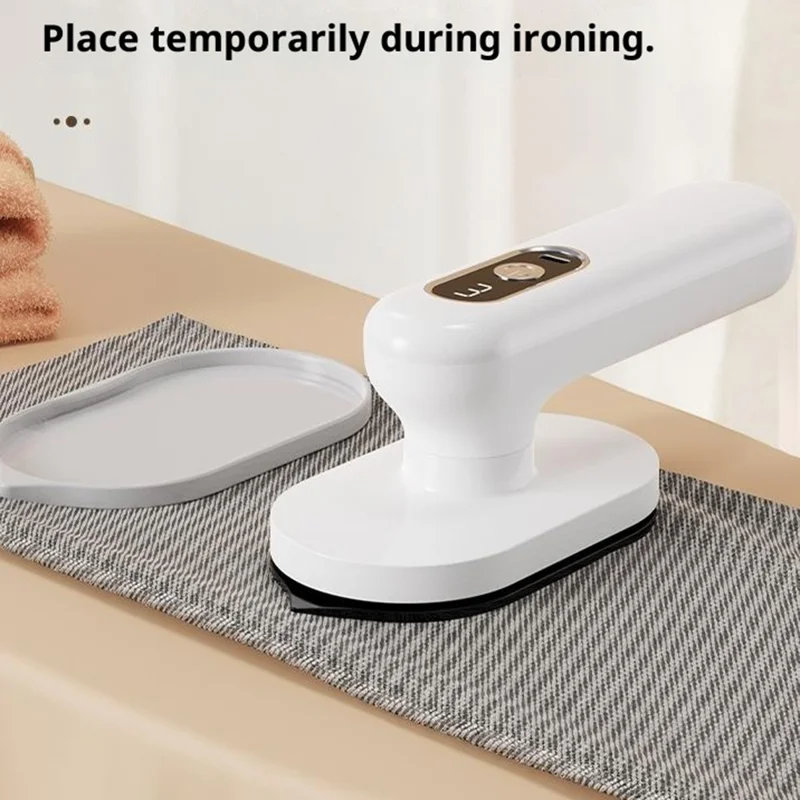 Tragbarer kabelloser Mini-Dampfbügeleisen für Reisen und Zuhause - Leistungsstarker Faltenentferner