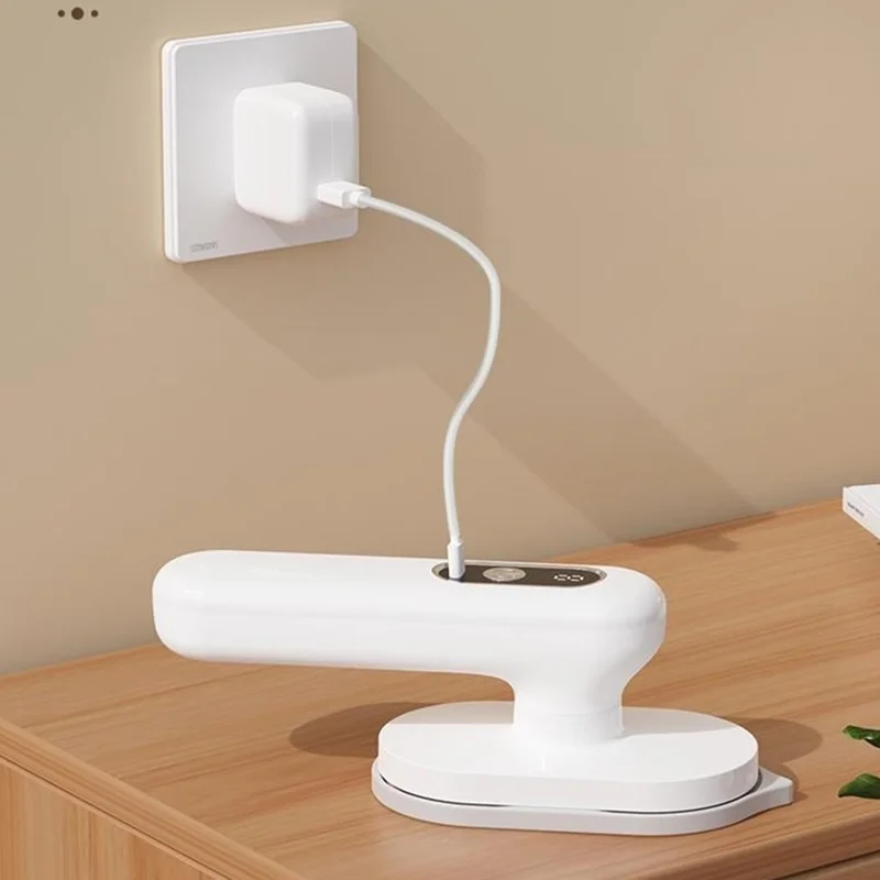 Tragbarer kabelloser Mini-Dampfbügeleisen für Reisen und Zuhause - Leistungsstarker Faltenentferner