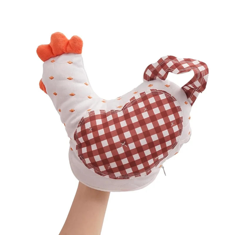 CLS 1 Pc Heat Resistant Baking Glove Anti Scald Microwave Oven BBQ Glove Anti Slip