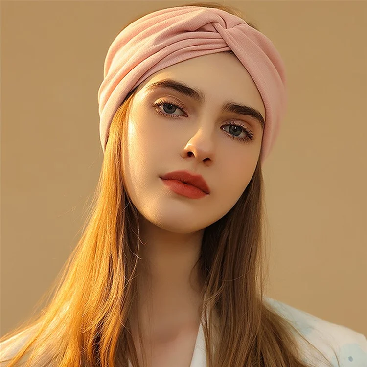 SH XTJ112 Faixa para o Cabelo Pós-Parto Protetora de Testa Mulheres Faixa de Aquecimento para Lavagem de Rosto - Amarelo