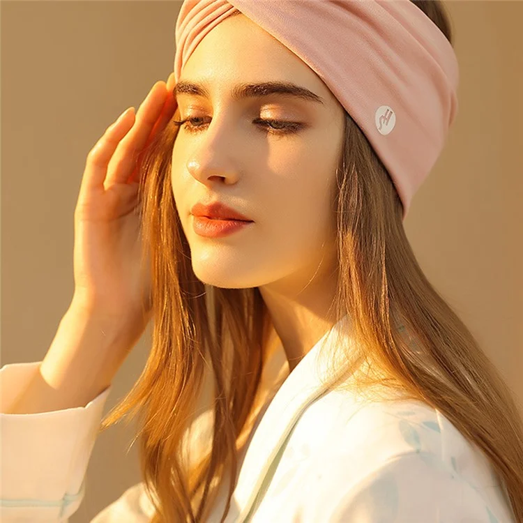 SH XTJ112 Faixa para o Cabelo Pós-Parto Protetora de Testa Mulheres Faixa de Aquecimento para Lavagem de Rosto - Amarelo
