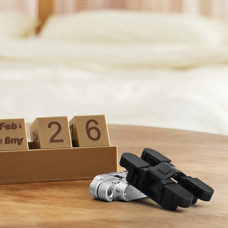 Verstellbare Verdeckte Schranktürbänder Versteckte Kreuzbänder für Türen mit 18-20 mm Dicke - Schwarz