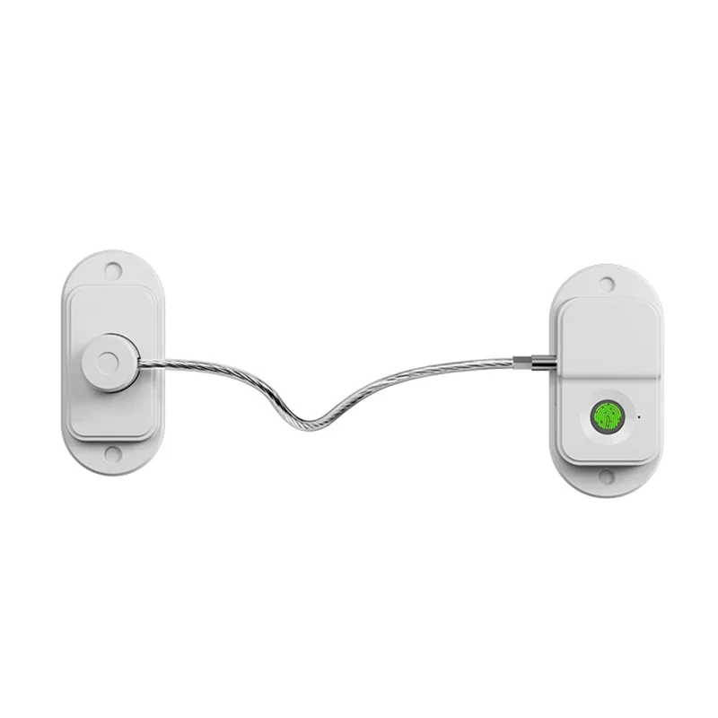 FQ25 Fingerprint Child Safety Lock Long Battery Life Smart Pet Protection Lock USB-C Fast Charge for Cabinets Drawers