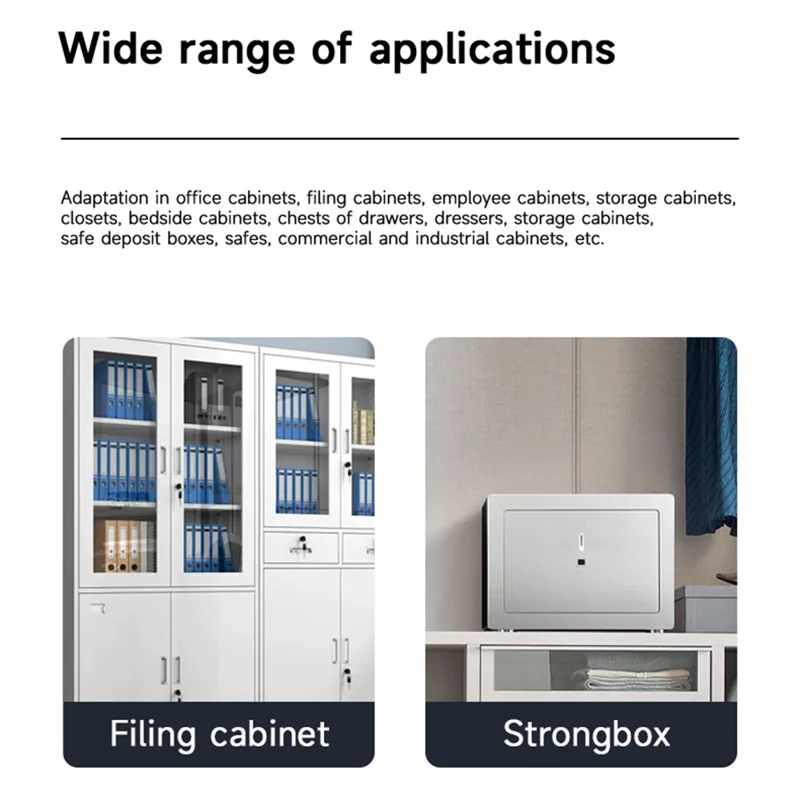 FQ25 Fingerprint Child Safety Lock Long Battery Life Smart Pet Protection Lock USB-C Fast Charge for Cabinets Drawers