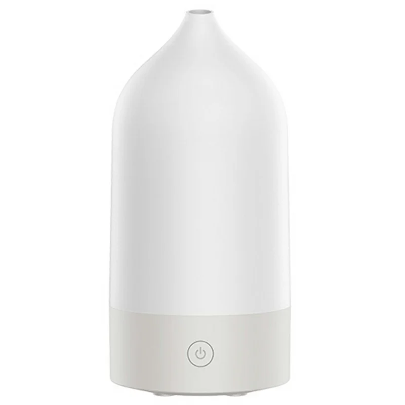 Aparat do aromaterapii w wazonie z USB, niski pobór mocy, lampka z mgłą do wnętrza - Biały