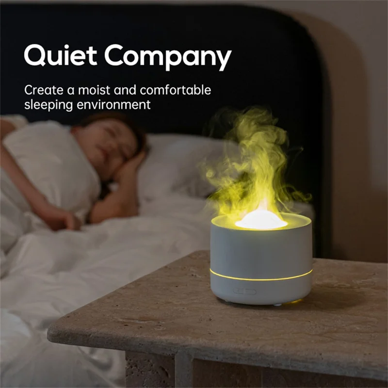 Projecteur de ciel étoilé Humidificateur USB Vague d'eau colorée Lumière d'atmosphère Diffuseur d'arôme - Noir
