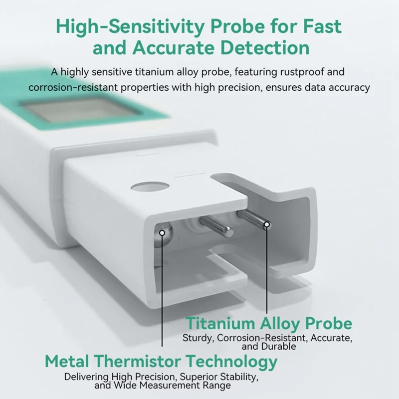 A13 bärbar testare för vattenkvalitet EC TDS temperaturmätare för dricksvatten högprestandas digital testpenna