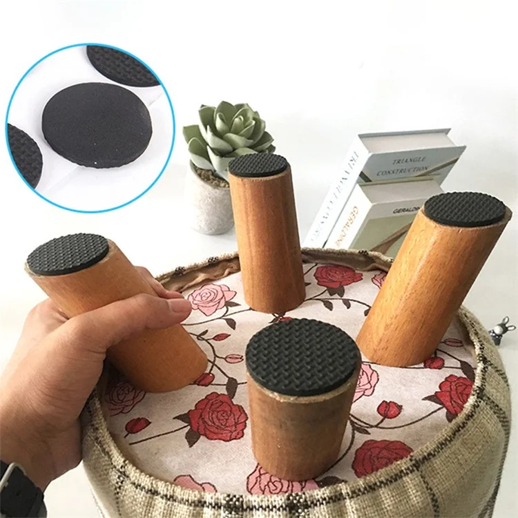 Pads de insonorización de muebles de hogar antichoque de EVA Thicken, autoadhesivos - 8.6cm / 1 unidad