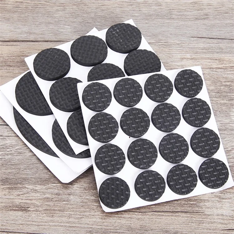 Pads de insonorización de muebles de hogar antichoque de EVA Thicken, autoadhesivos - 8.6cm / 1 unidad