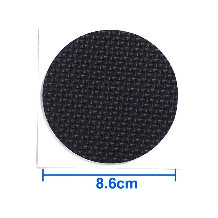 Pads de insonorización de muebles de hogar antichoque de EVA Thicken, autoadhesivos - 8.6cm / 1 unidad