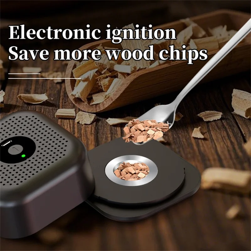 Electric Whiskey Smoke Infuser Cocktail Smoker Set Rechargeable Bar Party Mixology Tool Smoking Gun Kit