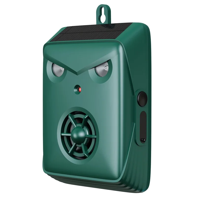 B09 Outdoor Solarbetriebene Ultraschall-Tierabwehr IP54 Wasserdichter Wandmontierter Vogel-Maus-Abwehrgerät