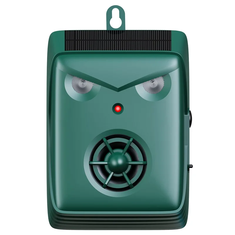 B09 Outdoor Solarbetriebene Ultraschall-Tierabwehr IP54 Wasserdichter Wandmontierter Vogel-Maus-Abwehrgerät