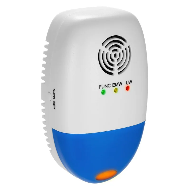 DC-9002 Leistungsstarker Schädlingsvertreiber 6 Modi Ultraschall-Elektronischer Vertreiber für Mäuse, Moskitos, Kakerlaken