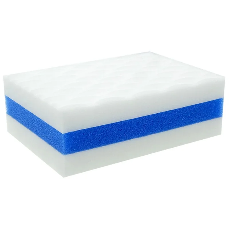 3 шт. Губка-ластик с нанотехнологиями, волшебная чистящая губка двухцветная из меламина, универсальная кухонная губка