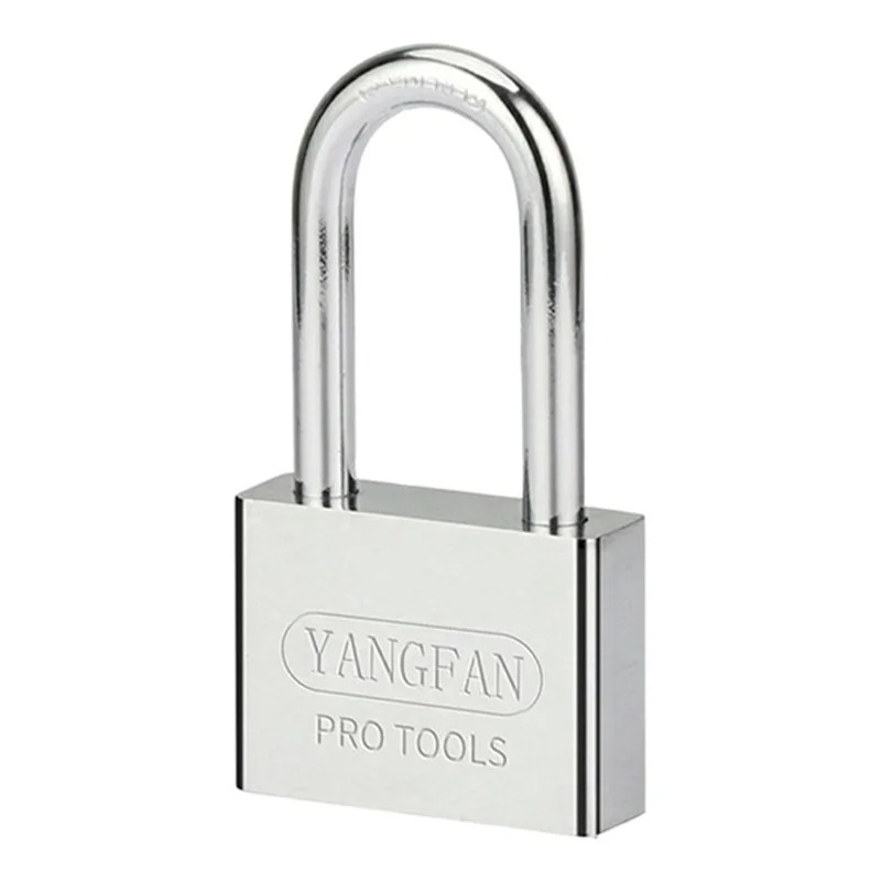 Waterproof Padlock 60mm Long Shackle Rustproof Security Lock with 3 Keys for Home  /  Outdoor Protection