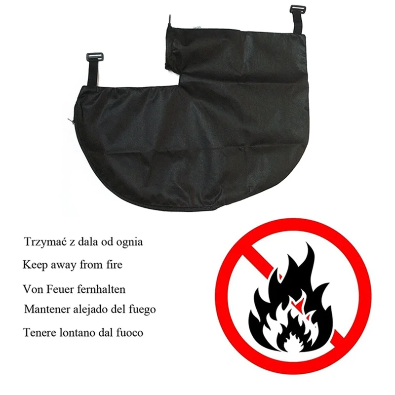 Auffangbeutel für Laubbläser Verstellbarer Ersatzbeutel mit Reißverschluss Reißfest